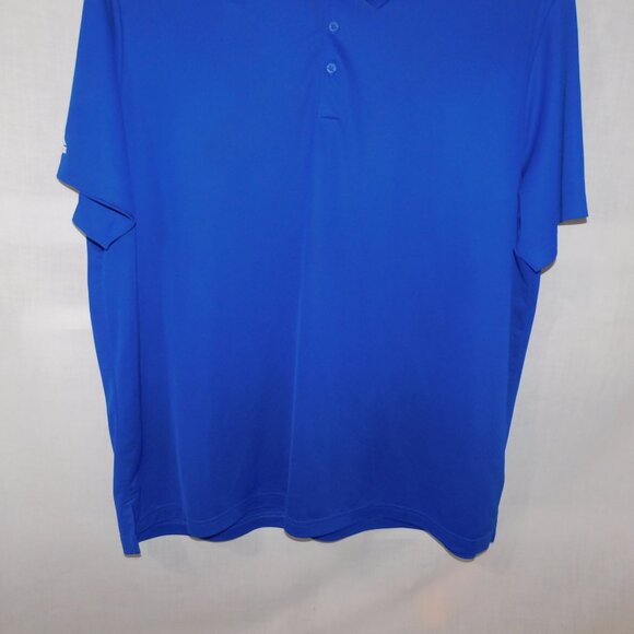 Adidas Golf Mens 3XL Blue Polo Shirt - Picture 4 of 7